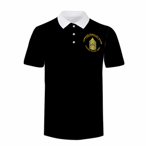 Custom Shirts All Over Print POLO Neck Shirts - Command Sergeant Major - CSM - Combat Veteran