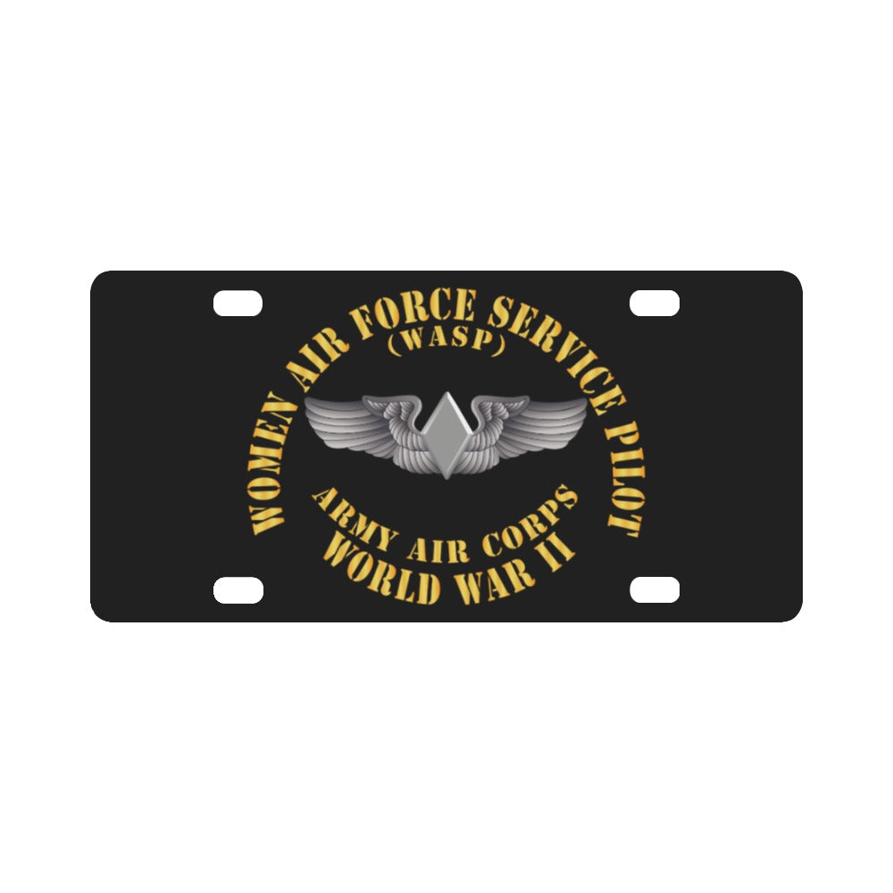AAC - WASP Wing (Women Air Force Service Pilot) Classic License Plate