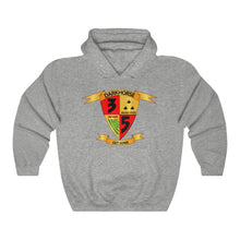 Load image into Gallery viewer, Unisex Heavy Blend™ Hooded Sweatshirt - USMC - WWII  - 3rd Bn, 5th Marines - w PAC SVC
