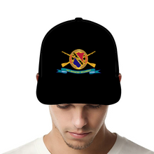 Load image into Gallery viewer, 1st Infantry Regiment w Br - Ribbon - AOP - Unisex Adjustable Curved Bill Baseball Hat
