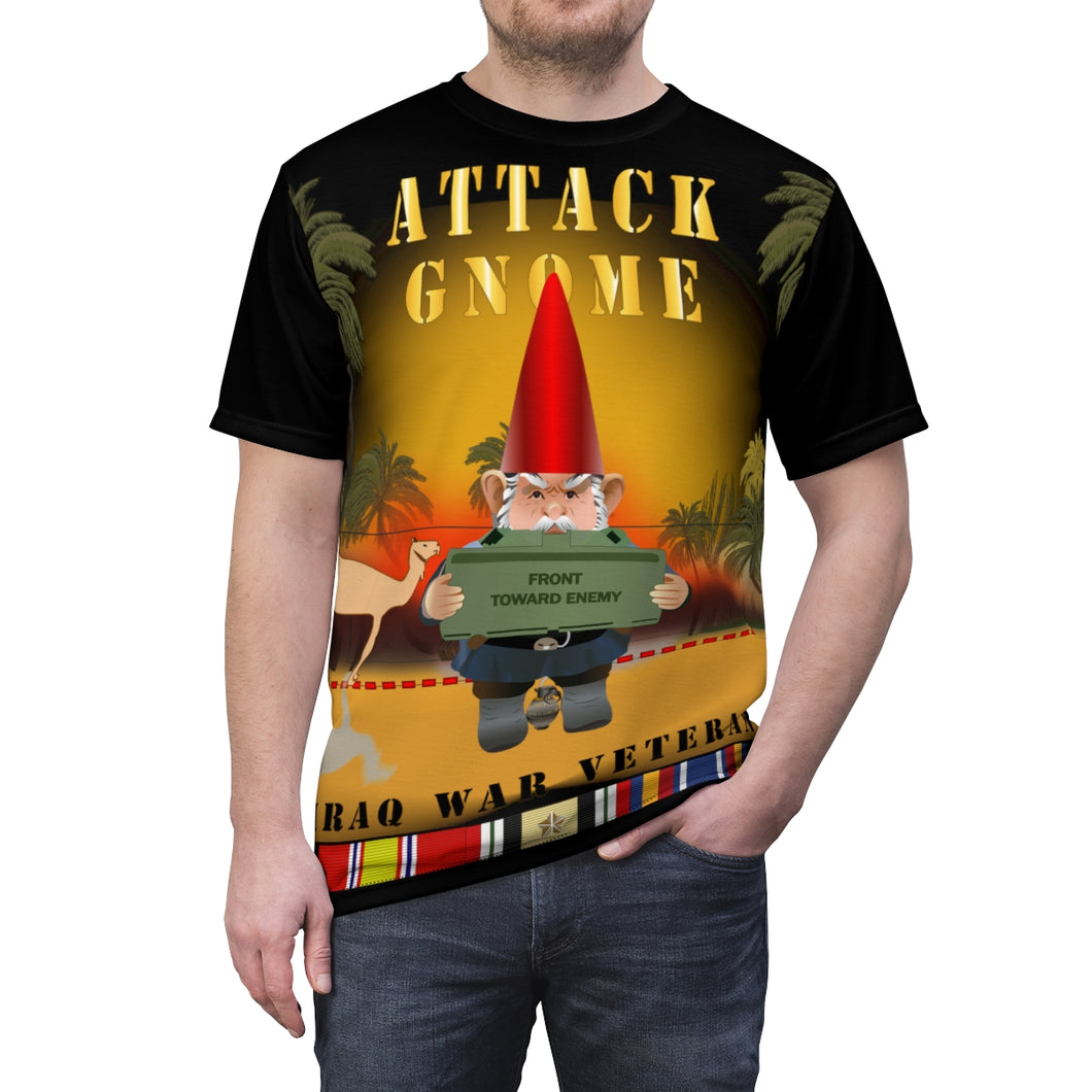 Unisex AOP - Attack Gnome - Iraq War Veteran with Iraq War Service Ribbons