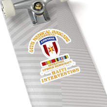 Load image into Gallery viewer, Kiss-Cut Stickers - Uphold Demo - 44th Medical Bde w Svc Ribbons
