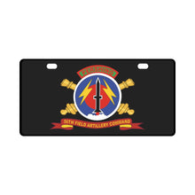 Load image into Gallery viewer, Army - 56th Field Artillery Command - SSI w Br - Ribbon License Plate
