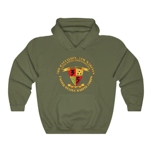 Unisex Heavy Blend™ Hooded Sweatshirt - USMC - 3rd Battalion, 5th Marines - Dark Horse