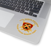 Load image into Gallery viewer, Kiss-Cut Stickers - USMC - 12th Marine Regiment - Thunder and Steel
