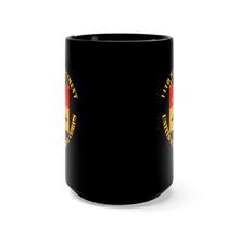 Load image into Gallery viewer, Black Mug 15oz - USMC - 11th Marine Regiment - The Cannon Cockers
