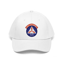 Load image into Gallery viewer, Twill Hat - CAP - Civil Air Patrol Insignia - Hat - Direct to Garment (DTG) - Printed
