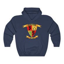 Load image into Gallery viewer, Unisex Heavy Blend™ Hooded Sweatshirt - USMC - WWII  - 3rd Bn, 5th Marines - w PAC SVC
