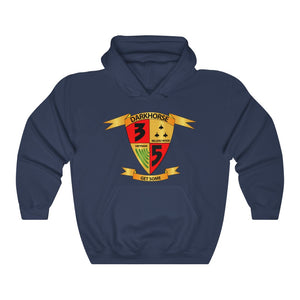 Unisex Heavy Blend™ Hooded Sweatshirt - USMC - WWII  - 3rd Bn, 5th Marines - w PAC SVC