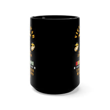 Load image into Gallery viewer, Black Mug 15oz - USMC - Vietnam War Veteran - 3rd Bn, 5th Marines w CAR VN SVC
