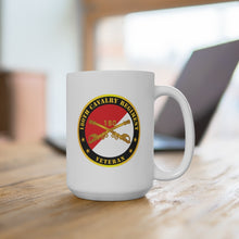 Load image into Gallery viewer, Ceramic Mug 15oz - Army - 180th Cavalry Regiment Branch Veteran - Red - White X 300
