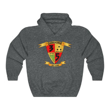 Load image into Gallery viewer, Unisex Heavy Blend™ Hooded Sweatshirt - USMC - WWII  - 3rd Bn, 5th Marines - w PAC SVC
