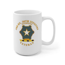 Load image into Gallery viewer, Army - 3rd Battalion 36th Infantry Distinctive Unit Insignia - Bayonets - Veteran - Mug
