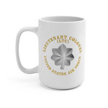 Load image into Gallery viewer, Mug - USAF - Lieutenant Colonel - LTC
