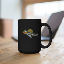 Load image into Gallery viewer, Black Mug 15oz - Army Air Corps P-51 Mustang wo AAC X 300
