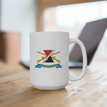 Load image into Gallery viewer, Ceramic Mug 15oz - Army - 7th Infantry Division - DUI w Br - Ribbon X 300
