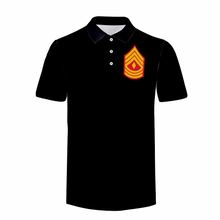 Load image into Gallery viewer, Custom Shirts All Over Print POLO Neck Shirts - USMC - First Sergeant  wo Txt X 300
