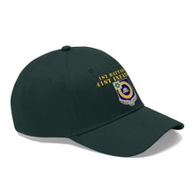 Load image into Gallery viewer, Army - 1st Bn 41st  Infantry - DUI X 300 - Hat - Unisex Twill Hat - Direct to Garment (DTG) Printed
