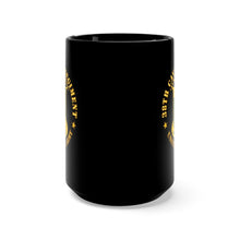 Load image into Gallery viewer, Black Mug 15oz - Army - 38th Cavalry Regiment - Always in Front - DUI X 300
