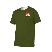 Load image into Gallery viewer, AOP 6th ACR - HHT Troop Guidon Front Pocket - Full Back w M60 T-Shirt
