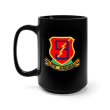 Load image into Gallery viewer, Black Mug 15oz - USMC - 9th Marine Regiment wo Txt
