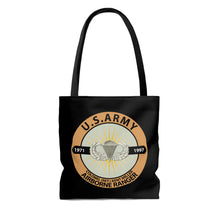 Load image into Gallery viewer, Tote Bag (AOP) - Airborne Ranger Colonel (Ret.) Kent Miller - US Army - Black
