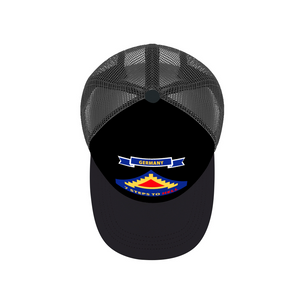 US Seventh Army - "7 Steps to Hell" with Germany Tab - Unisex Adjustable - DTG Mesh Baseball Hat