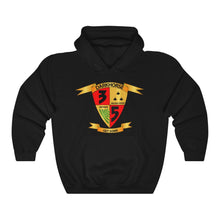 Load image into Gallery viewer, Unisex Heavy Blend™ Hooded Sweatshirt - USMC - WWII  - 3rd Bn, 5th Marines - w PAC SVC
