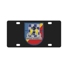 Load image into Gallery viewer, Army - 1st Bn (Attack) - 82nd Aviation Regiment Flash w DUI wo Txt Classic License Plate
