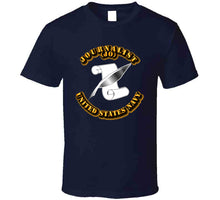 Load image into Gallery viewer, Navy - Rate - Journalist T Shirt
