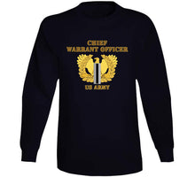 Load image into Gallery viewer, Army - Emblem - Warrant Officer 5 - Cw5 W Eagle - Us Army - T Shirt
