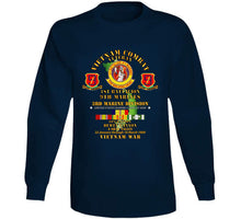 Load image into Gallery viewer, Usmc - 1st Bn 9th Marines - 3rd Mardiv - Operation Dewey Canyon W Vn Svc Hoodie
