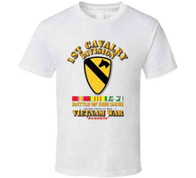 Load image into Gallery viewer, 1st Cavalry Division - (Battle Khe Sanh) with Vietnam War Service Ribbons - T Shirt, Premium and Hoodie
