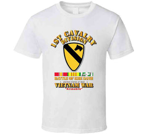 1st Cavalry Division - (Battle Khe Sanh) with Vietnam War Service Ribbons - T Shirt, Premium and Hoodie