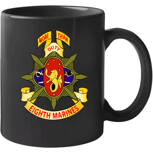 Usmc - 8th Marine Regiment - More Than Duty Wo Txt T Shirt