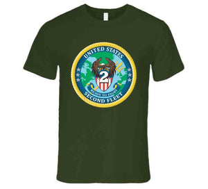 Navy - United States Second Fleet Wo Txt X 300 T Shirt