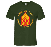 Load image into Gallery viewer, Usmc - First Sergeant  X 300 T Shirt
