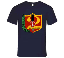 Load image into Gallery viewer, USMC - 2nd Marine Regiment - T Shirt, Long Sleeve, Premium and Hoodie
