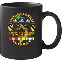 Load image into Gallery viewer, Army - Vietnam Combat Cavalry Veteran W 2bn 8th Cav Coa - 1st Cav Div Abn T Shirt
