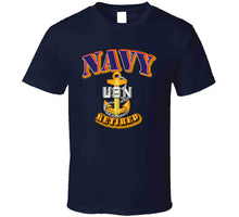 Load image into Gallery viewer, NAVY - CPO - Retired T Shirt
