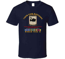 Load image into Gallery viewer, Army - 758th Tank Battalion, &quot;Tuskers&quot;, World War II with European Theater Service Ribbons - T Shirt, Premium and Hoodie
