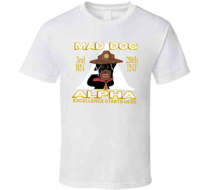 3rd Bn 28th Inf -alpha - M3rd Bn 28th Inf -alpha - Mad Dogad Dog T Shirt