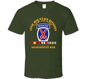 10th Mountain Division - Afghanistan War Classic T Shirt