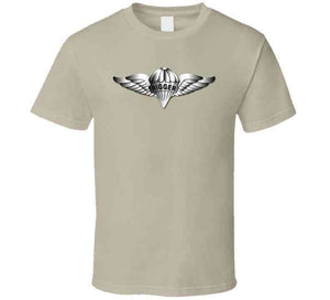 Army - Parachute Rigger Metal without Text - T Shirt, Premium and Hoodie