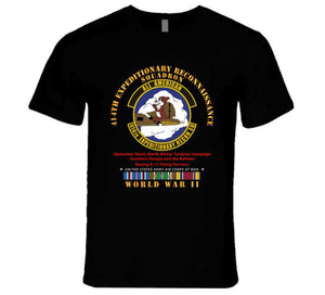 Army - 414th Expeditionary Reconnaissance Squadron - Aac W  Wwii  Eu Svc T Shirt, Hoodie and Premium
