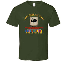 Load image into Gallery viewer, Army - 758th Tank Battalion, &quot;Tuskers&quot;, World War II with European Theater Service Ribbons - T Shirt, Premium and Hoodie
