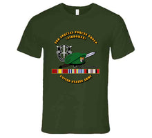 Load image into Gallery viewer, 3rd Special Forces Group with DUI, Beret,  and  Afghanistan Ribbons T Shirt
