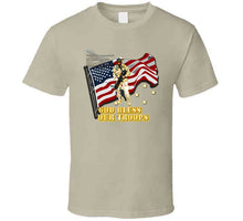 Load image into Gallery viewer, Emblem - Army - God Bless Our Troops T Shirt
