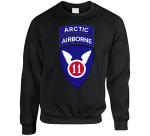 11th Airborne Division W Arctic Tab Wo Txt X 300 Long Sleeve T Shirt