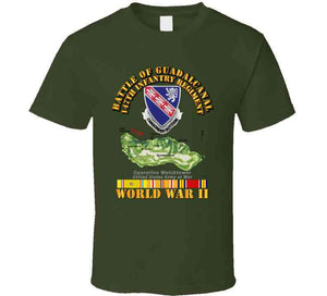 Army - 147th Infantry Regiment, Battle of Guadalcanal, World War II  - T Shirt, Premium and Hoodie